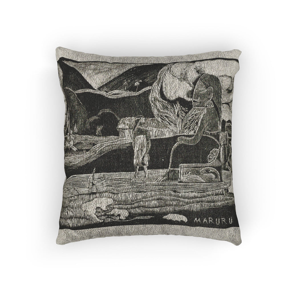 Paul Gauguin - Maruru (Offerings of Gratitude), from the Noa Noa Suite | Woven Pillow