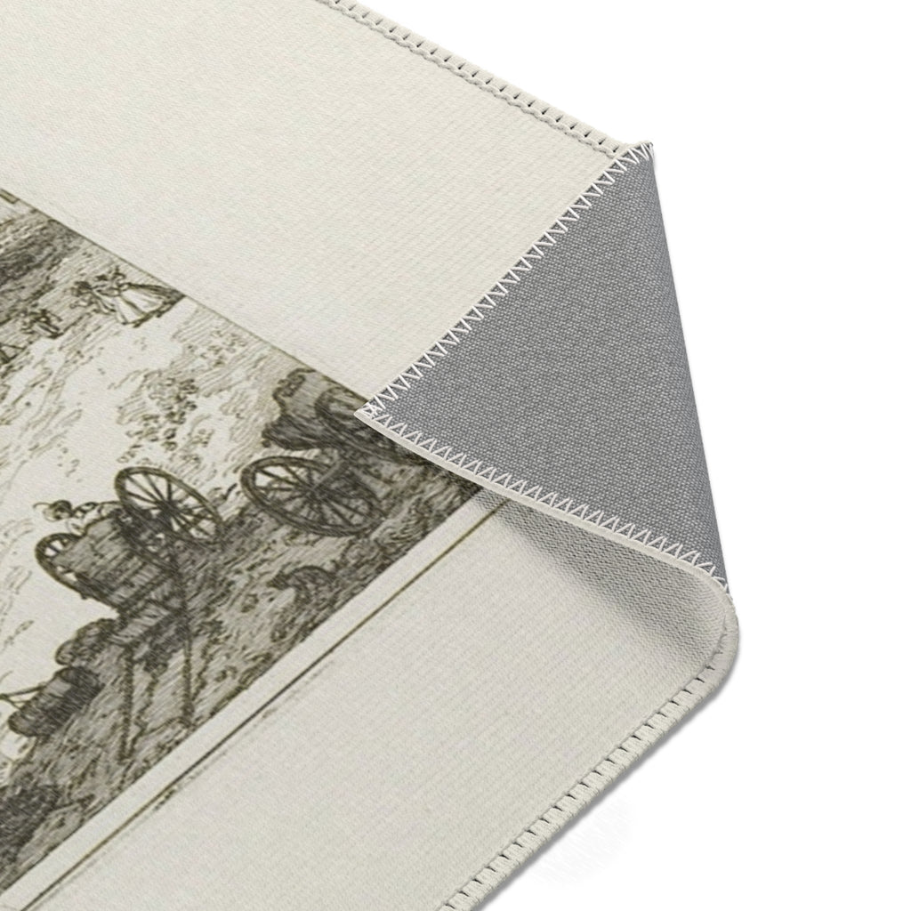 Canaletto - Al Dolo, from Vedute | Area Rug