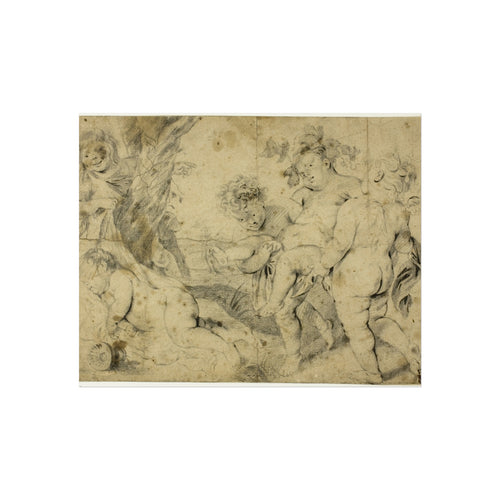 Anthony van Dyck - Young Bacchus and Companions | Fine Art Poster