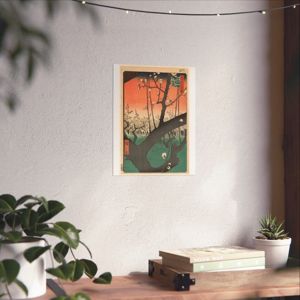 Hiroshige - Plum Garden at Kameido | Fine Art Poster