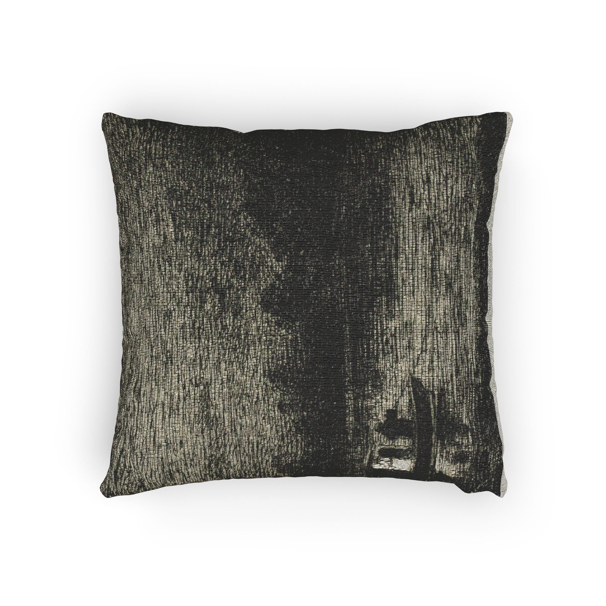 Charles François Daubigny - Night Voyage (The Fishing Net) | Woven Pillow