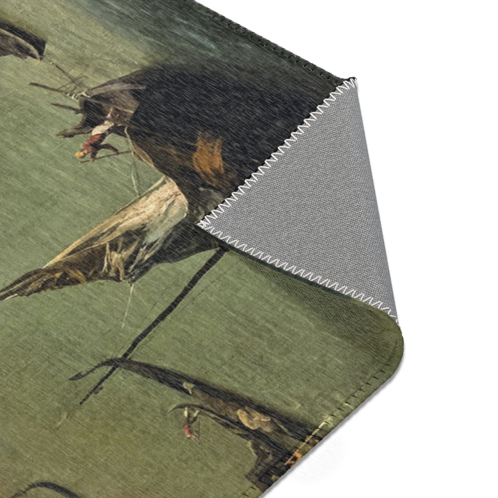 Ca' Rezzonico - Canal Grande da Palazzo Balbi a Rialto C.1722 - Canaletto | Area Rug