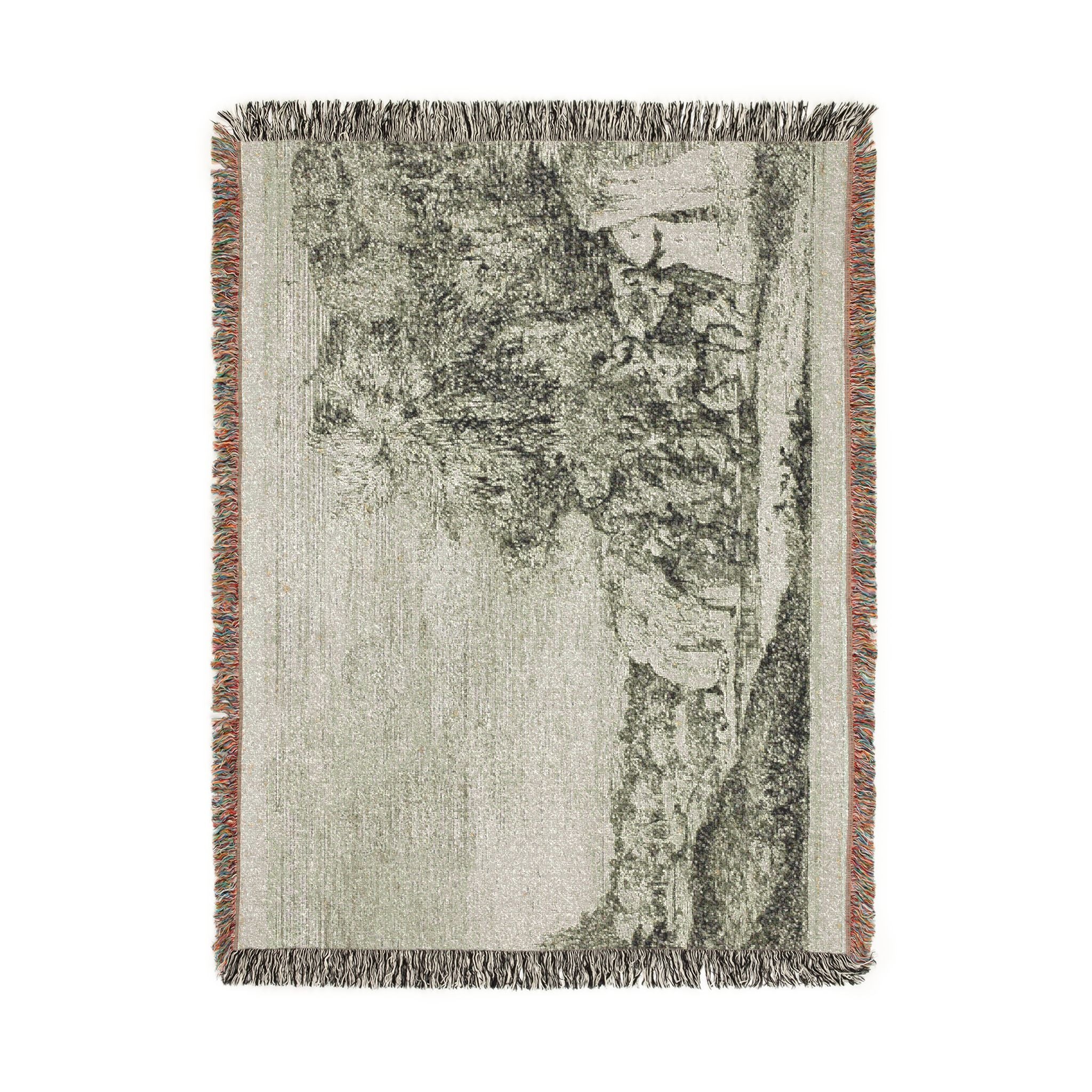 Claude Lorrain - The Flight into Egypt | Woven Tapestry Blanket