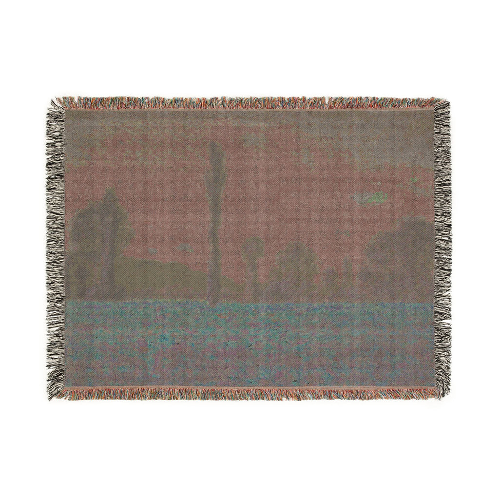 Claude Monet - Poppy Field (Giverny) | Woven Tapestry Blanket