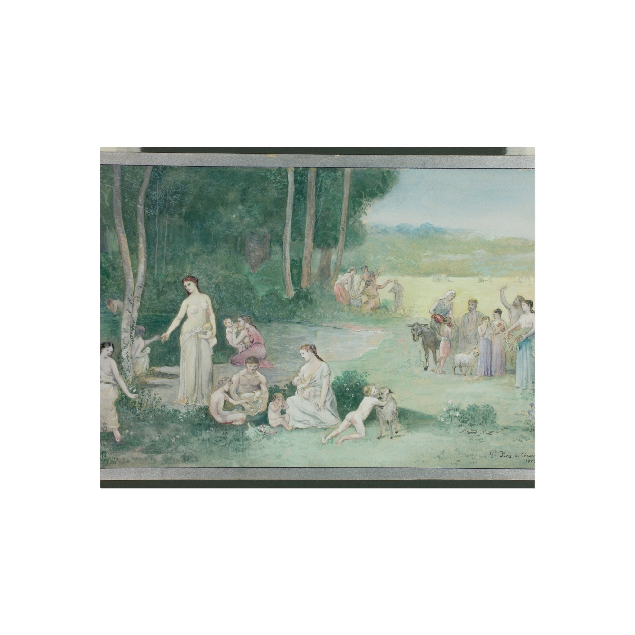 Pierre Puvis de Chavannes - Summer | Fine Art Poster