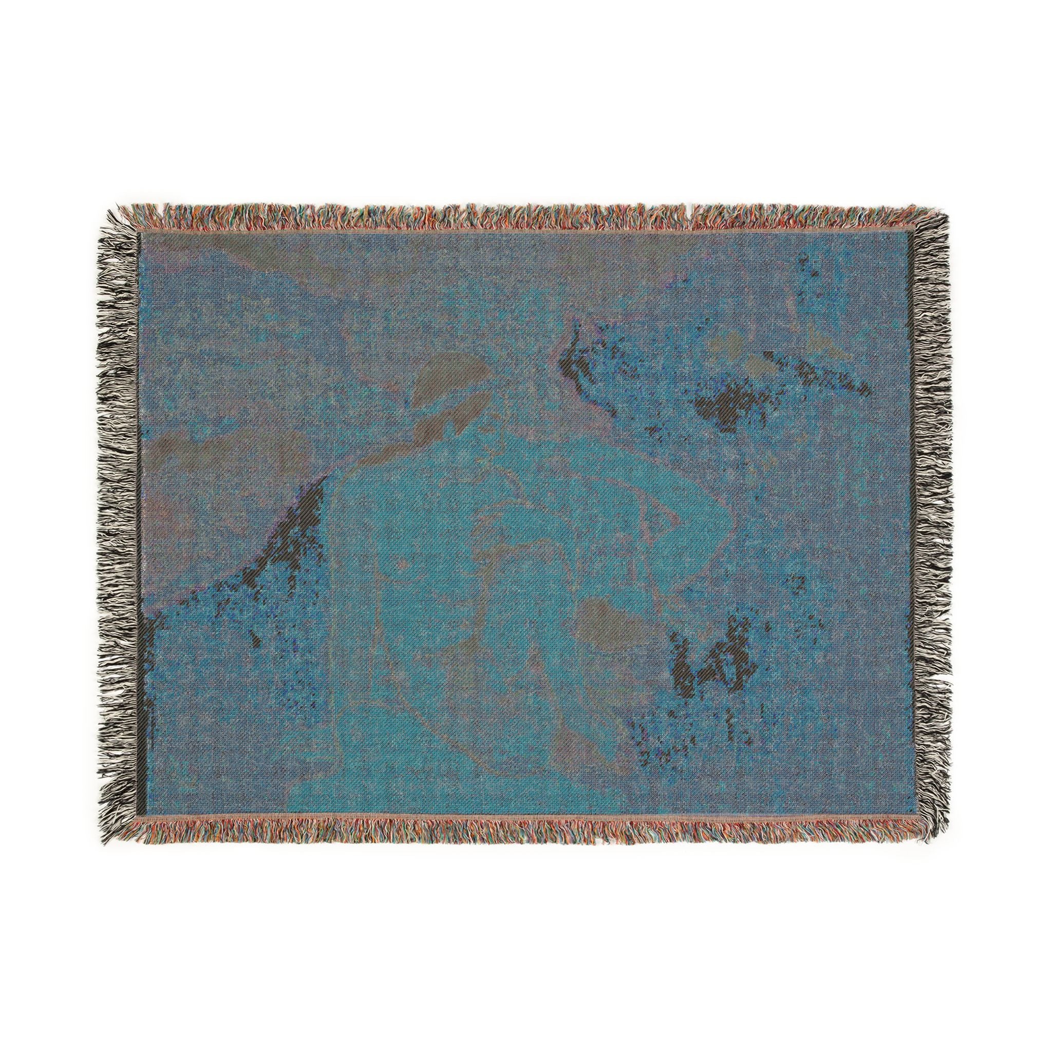 Paul Gauguin - Aha oe feii (What! Are You Jealous ) | Woven Tapestry Blanket