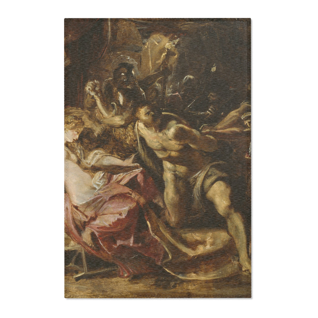 Peter Paul Rubens - The Capture of Samson | Area Rug
