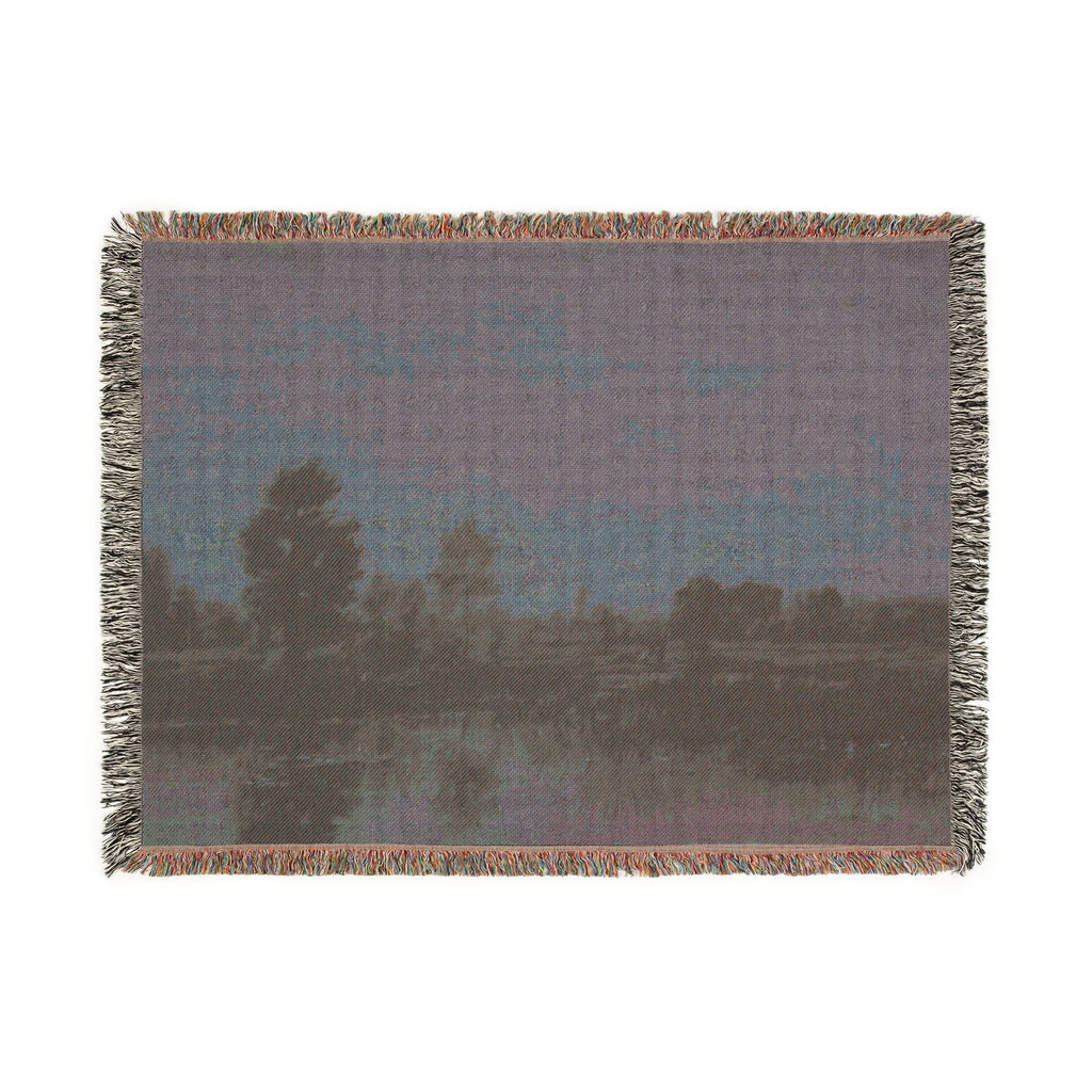 Charles François Daubigny - The Marsh | Woven Tapestry Blanket