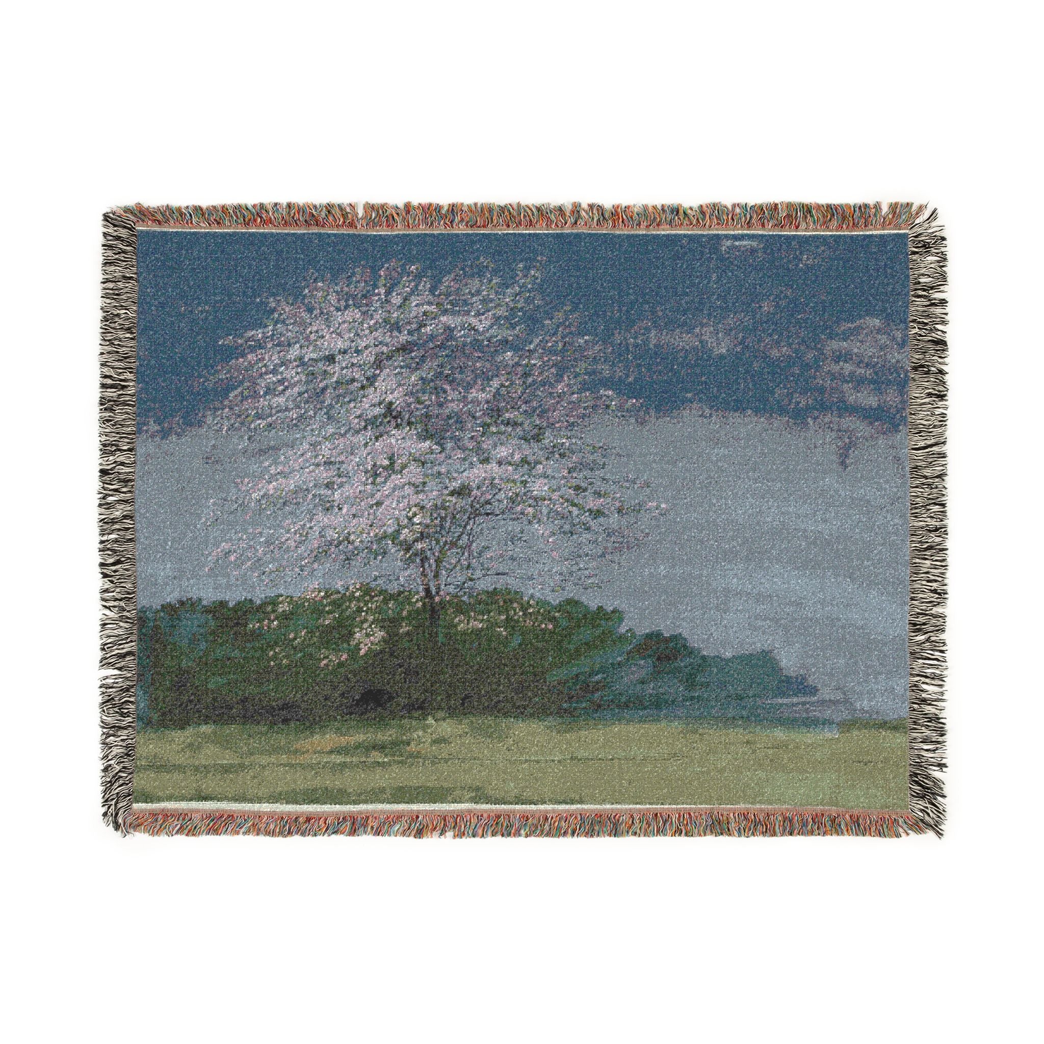 William Turner - Study of a Tree in Bloom | Woven Tapestry Blanket