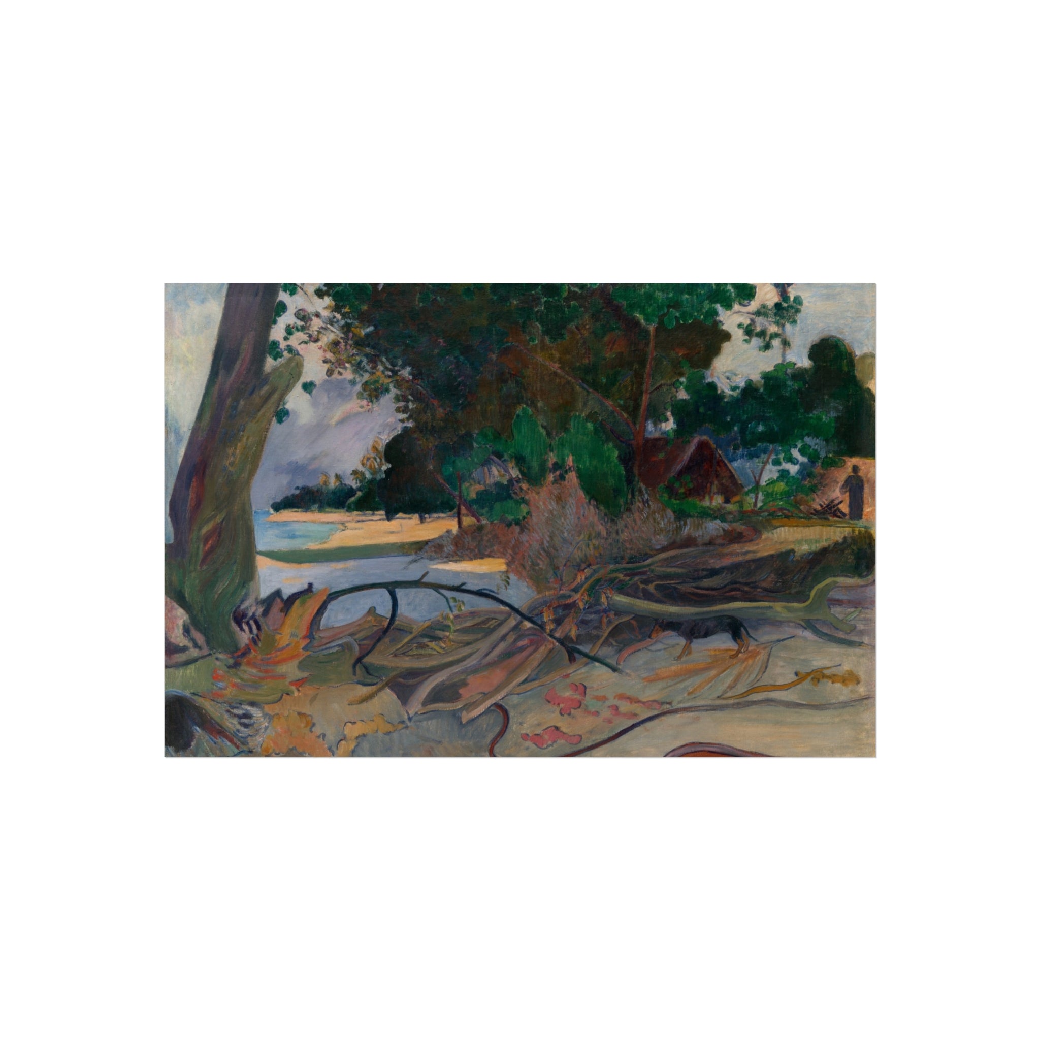 Paul Gauguin - Te burao (The Hibiscus Tree) | Fine Art Poster