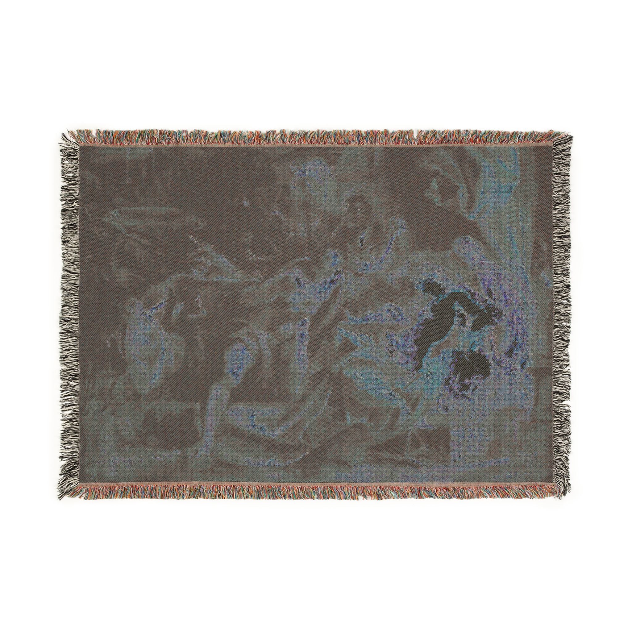 Peter Paul Rubens - The Capture of Samson | Woven Tapestry Blanket
