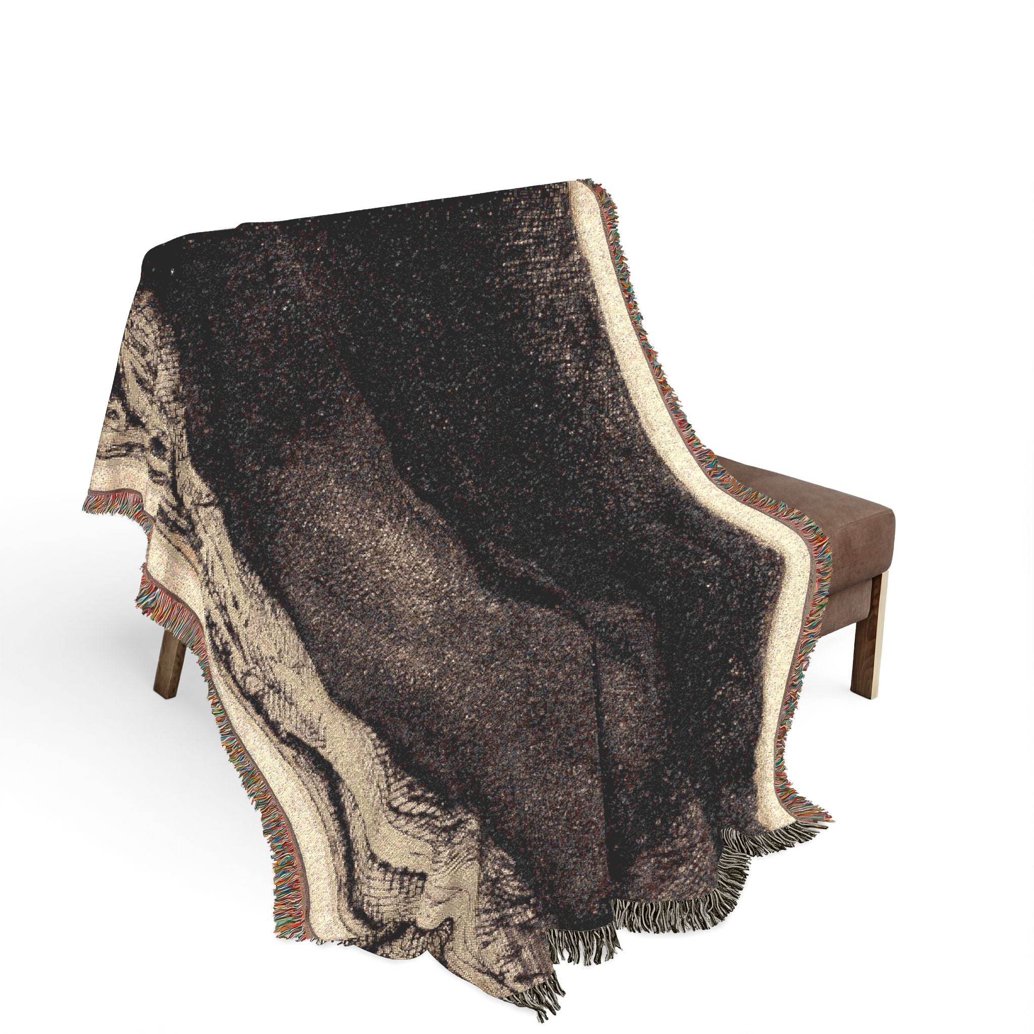 Rembrandt van Rijn - Reclining Female Nude | Woven Tapestry Blanket