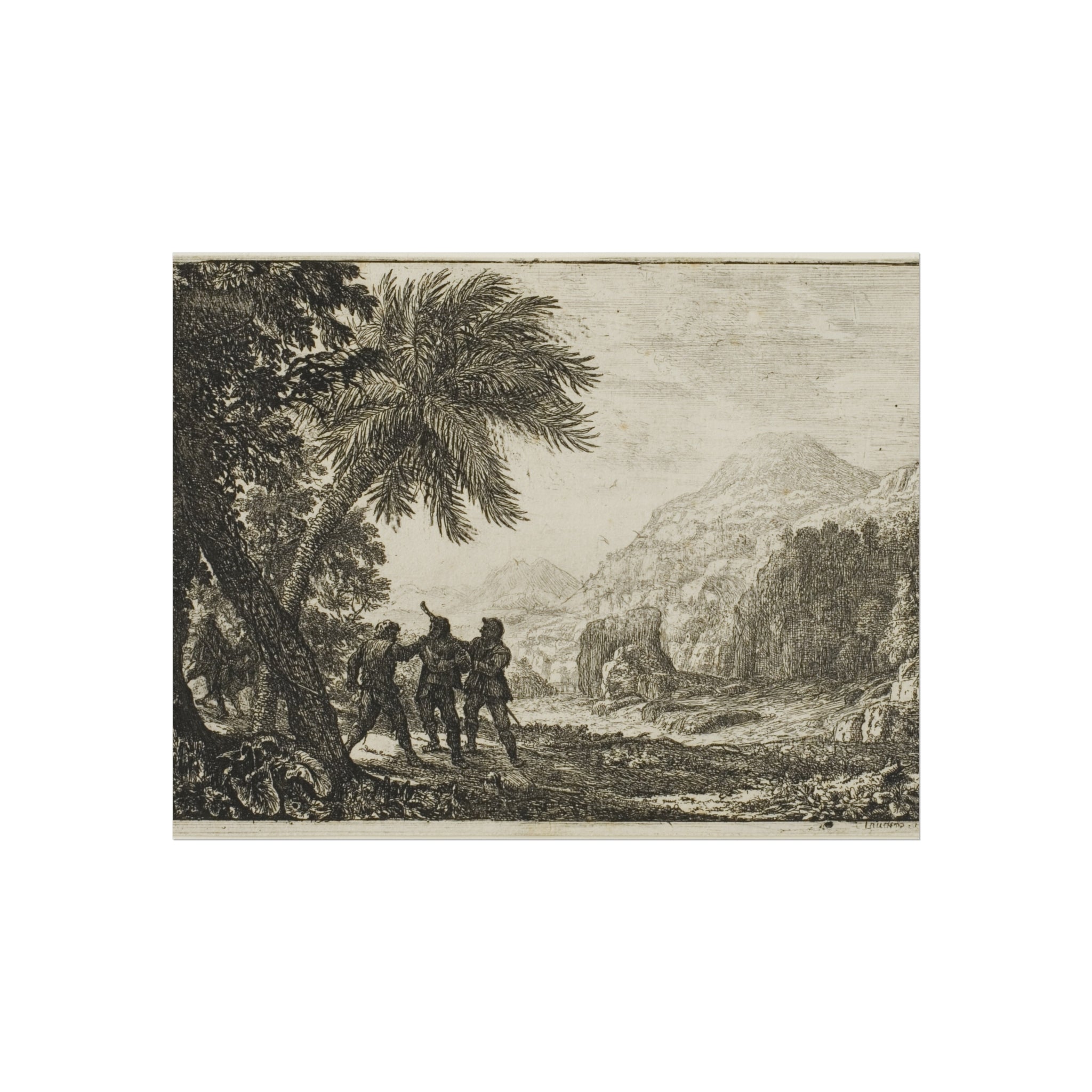 Claude Lorrain - Scene of Brigands | Fine Art Poster