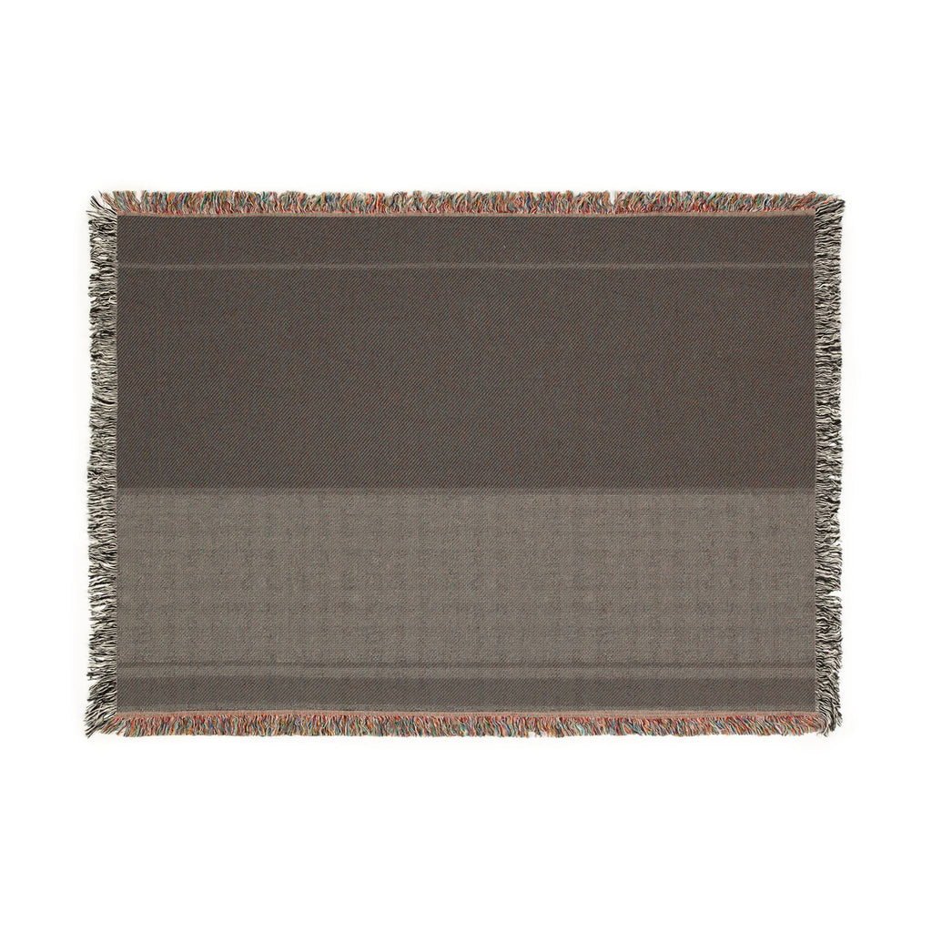 Grove Throw — Ink · Olive · Slate