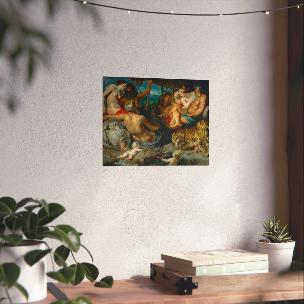 Peter Paul Rubens - The Four Continents | Fine Art Poster