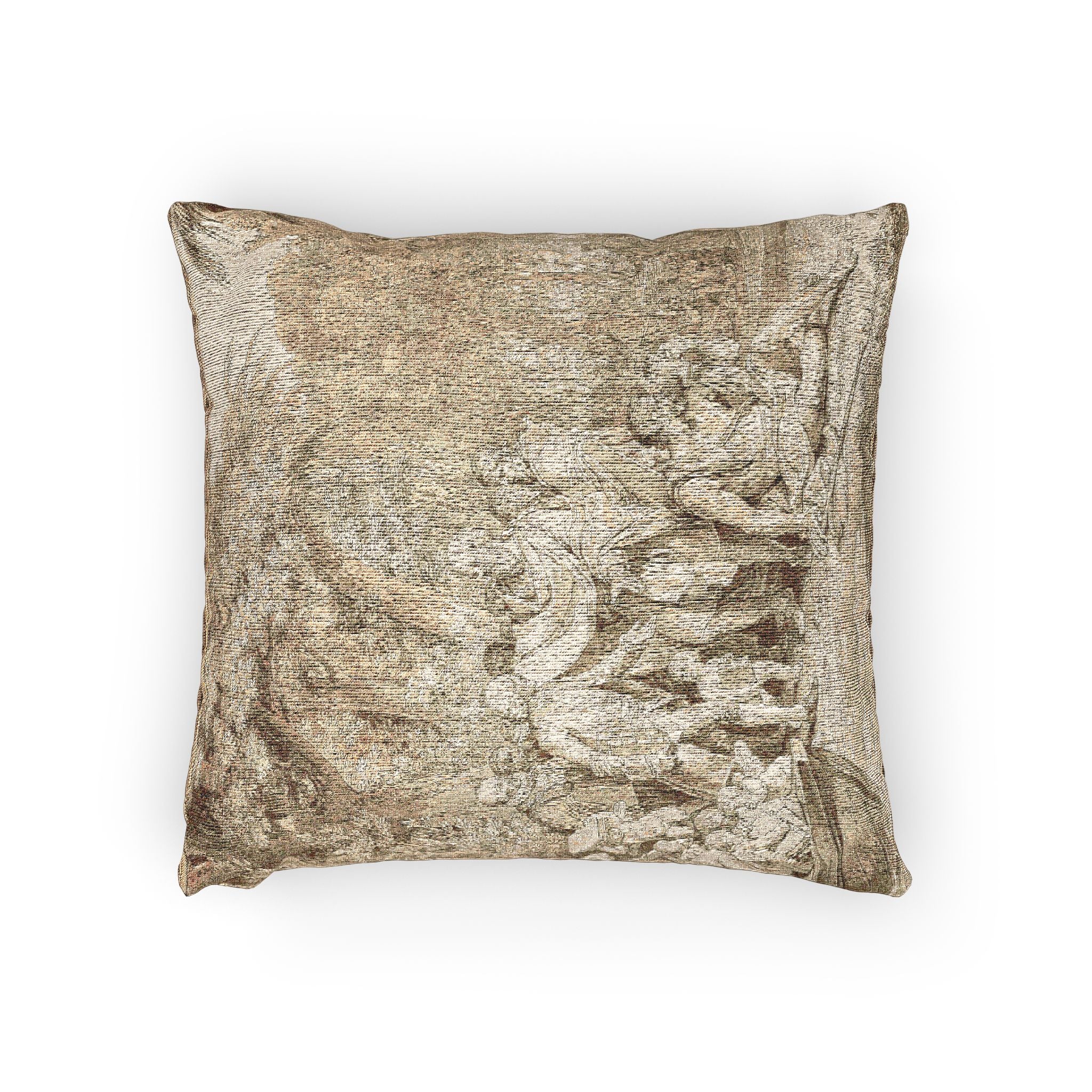 Jean Michel Moreau - The Arrival of Jean-Jacques Rousseau to the Champs-Élysées | Woven Pillow