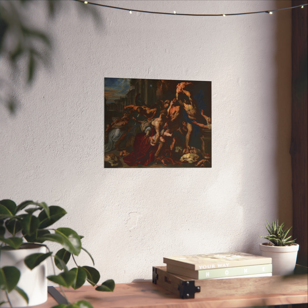 Peter Paul Rubens Massacre of the Innocents | Fine Art Poster