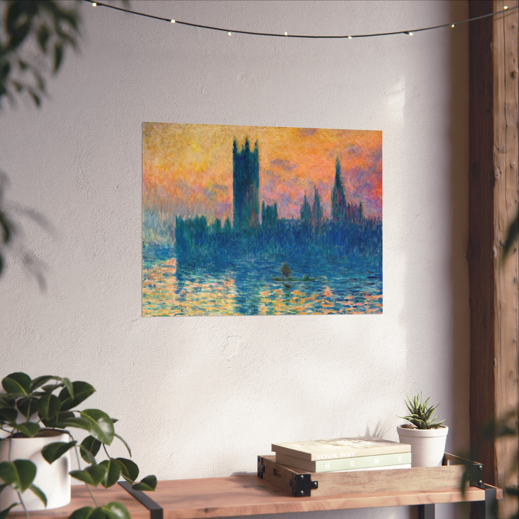Claude Monet - Houses of Parliament, London | Fine Art Poster