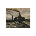 Charles François Daubigny - River Boat | Fine Art Poster