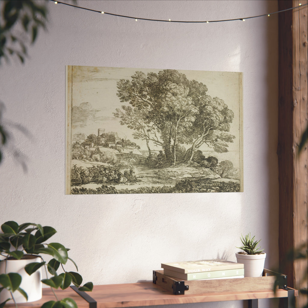 Claude Lorrain - The Goatherd | Fine Art Poster
