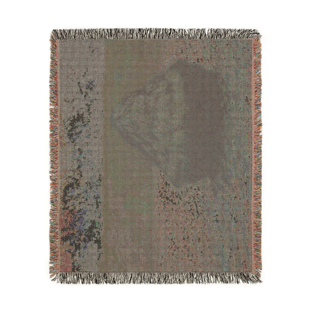 Claude Monet - Stack of Wheat | Woven Tapestry Blanket