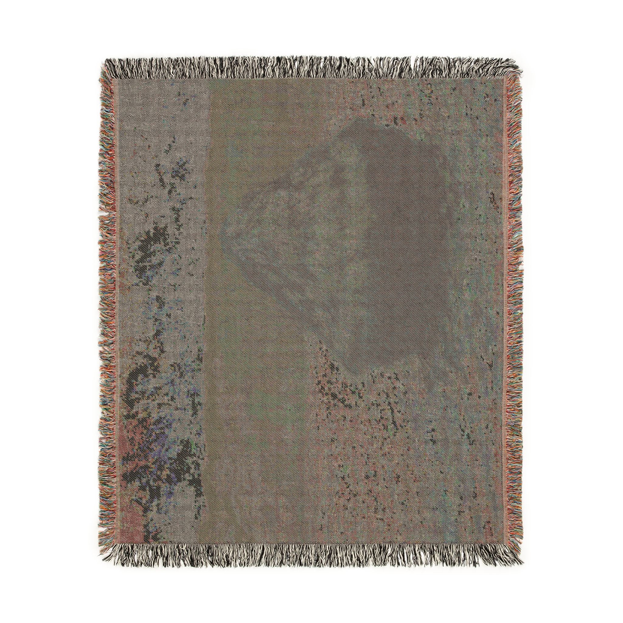 Claude Monet - Stack of Wheat | Woven Tapestry Blanket