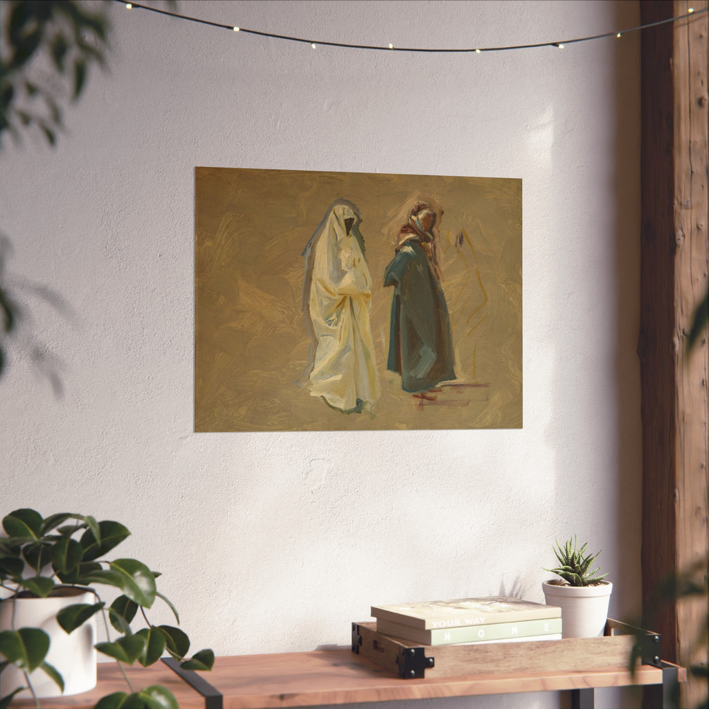 John Singer Sargent - Study of Two Bedouins | Fine Art Poster