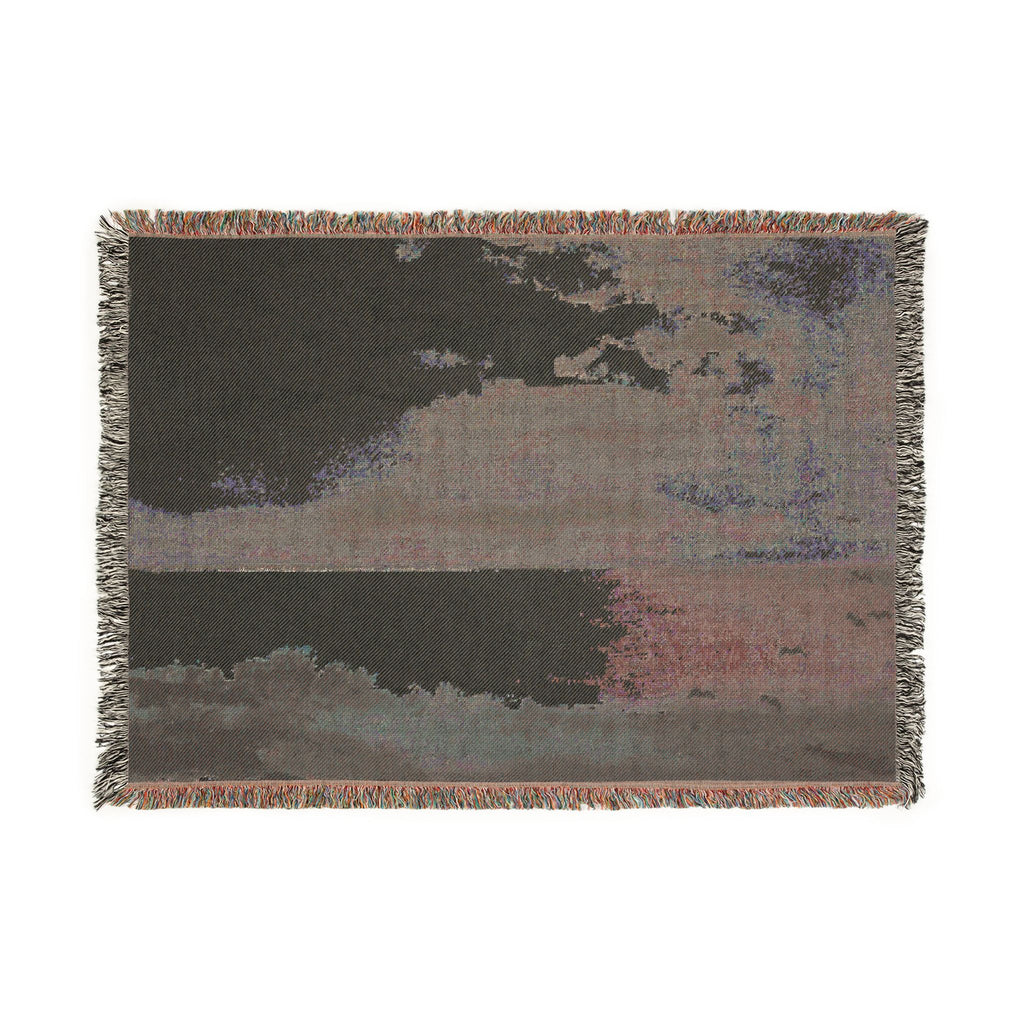 Winslow Homer - Breaking Storm, Coast of Maine | Woven Tapestry Blanket