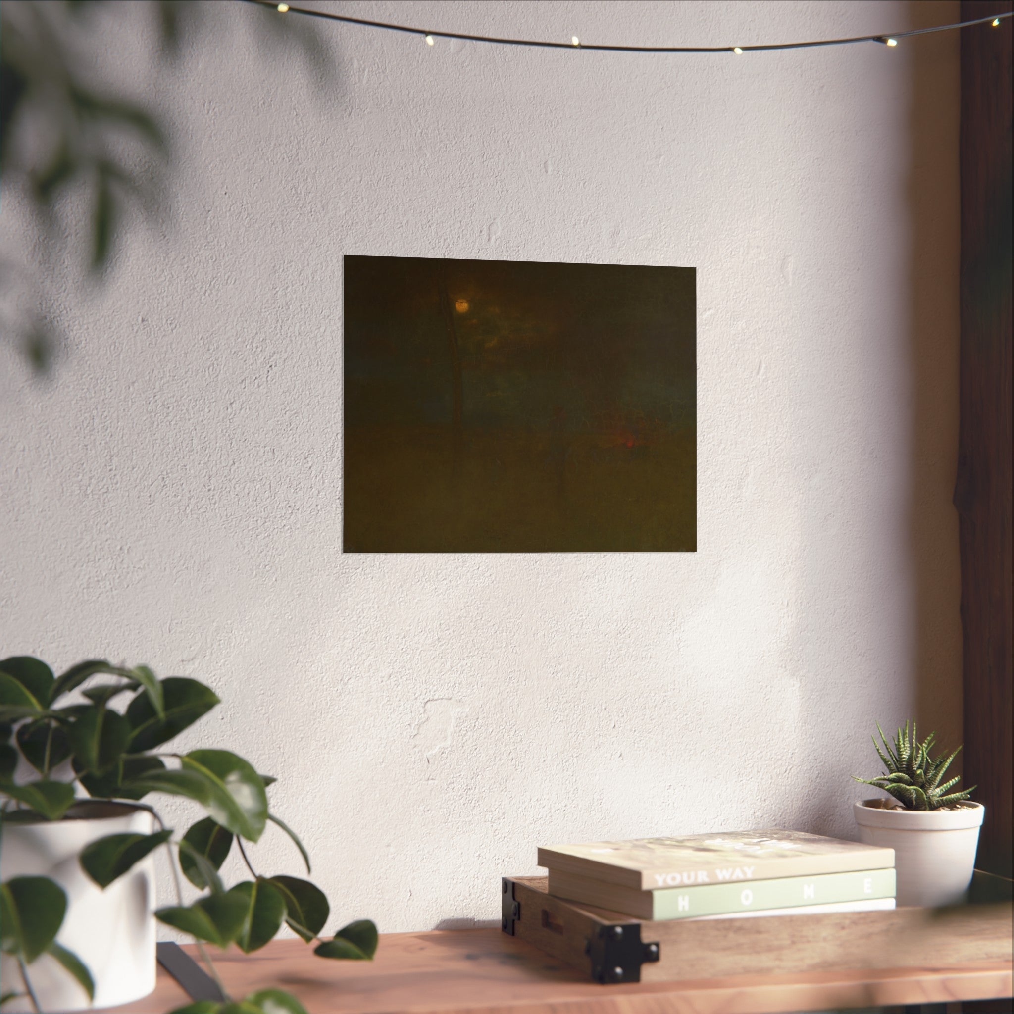 George Inness - The Moon at Night | Fine Art Poster