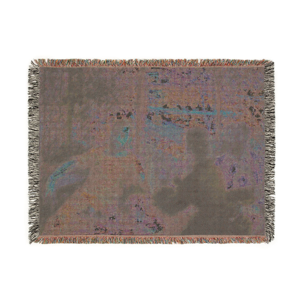 Pierre-Auguste Renoir - Lunch at the Restaurant Fournaise (The Rowers' Lunch) | Woven Tapestry Blanket