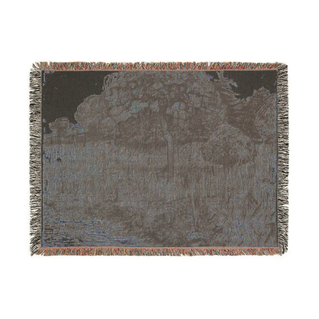 Vincent van Gogh - Weeping Tree | Woven Tapestry Blanket