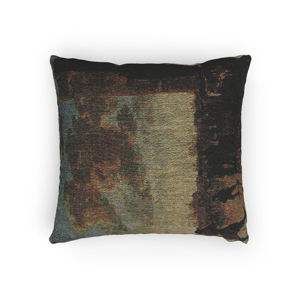 Schilderij, Aelbert Cuyp, met ruïne van Huis te Merwede (12091275046) | Woven Pillow