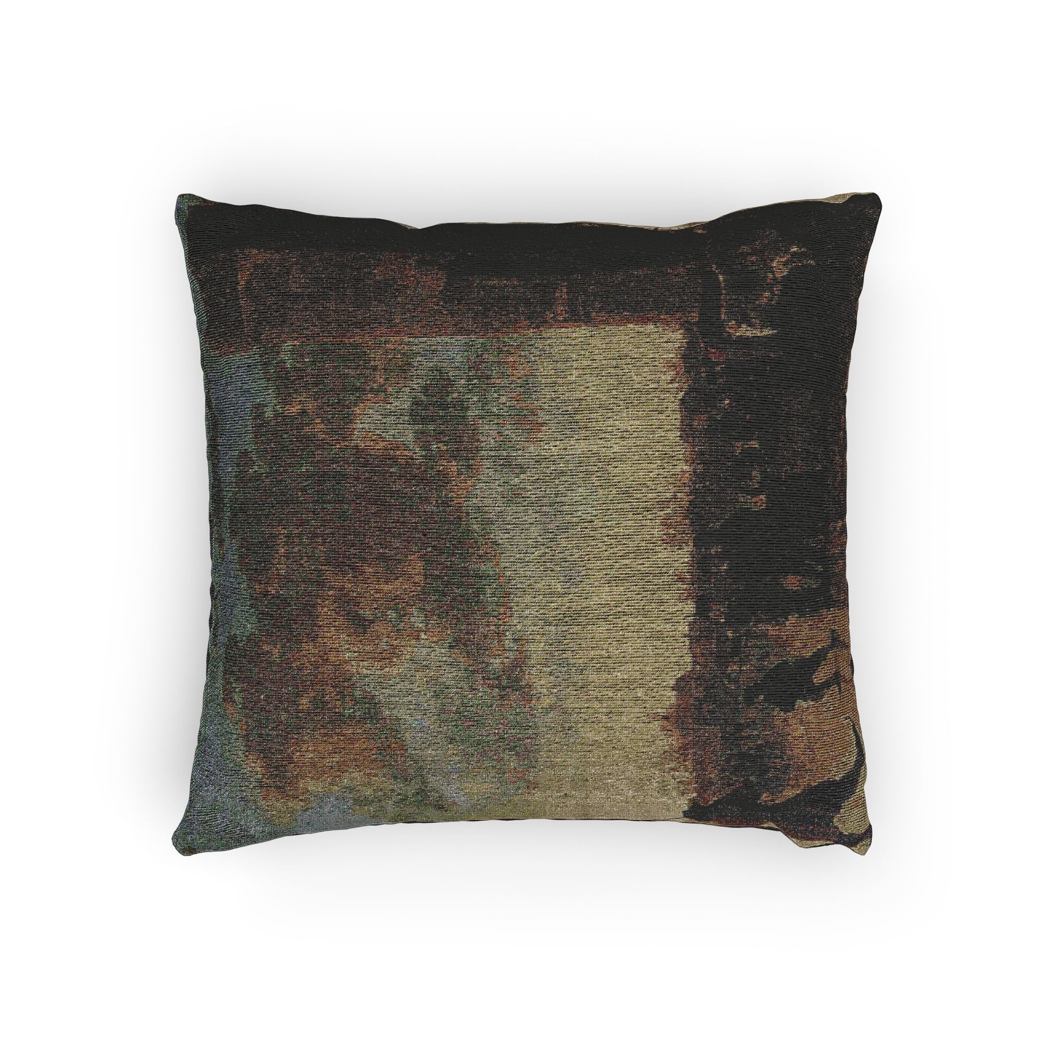 Schilderij, Aelbert Cuyp, met ruïne van Huis te Merwede (12091275046) | Woven Pillow