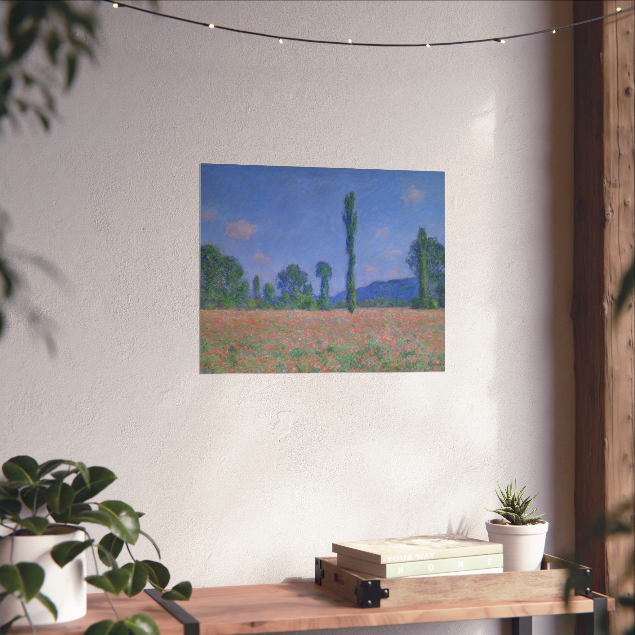 Claude Monet - Poppy Field (Giverny) | Fine Art Poster