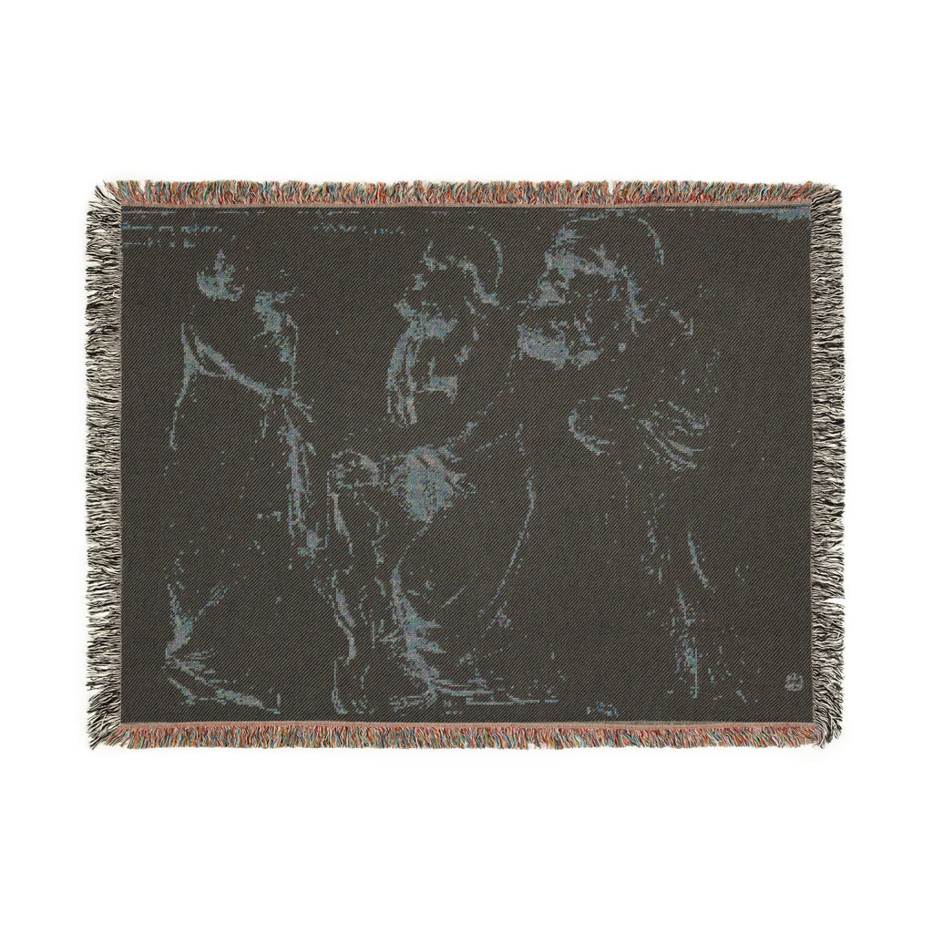 Peter Paul Rubens - Studies of a Roman Sarcophagus | Woven Tapestry Blanket