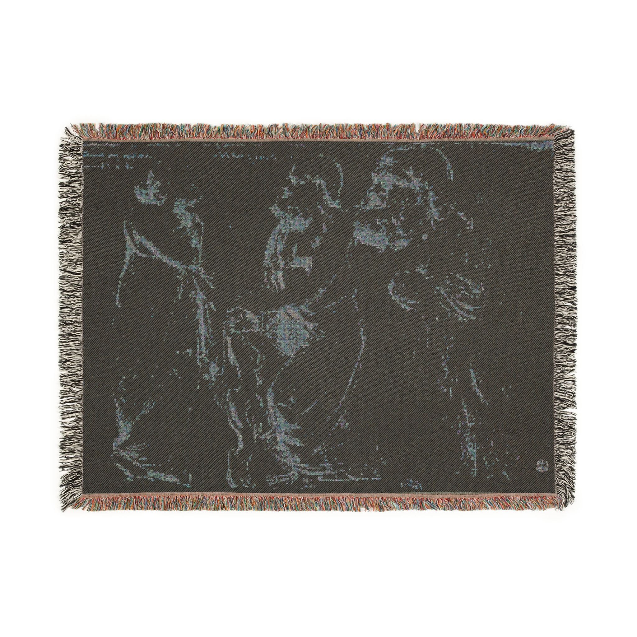 Peter Paul Rubens - Studies of a Roman Sarcophagus | Woven Tapestry Blanket