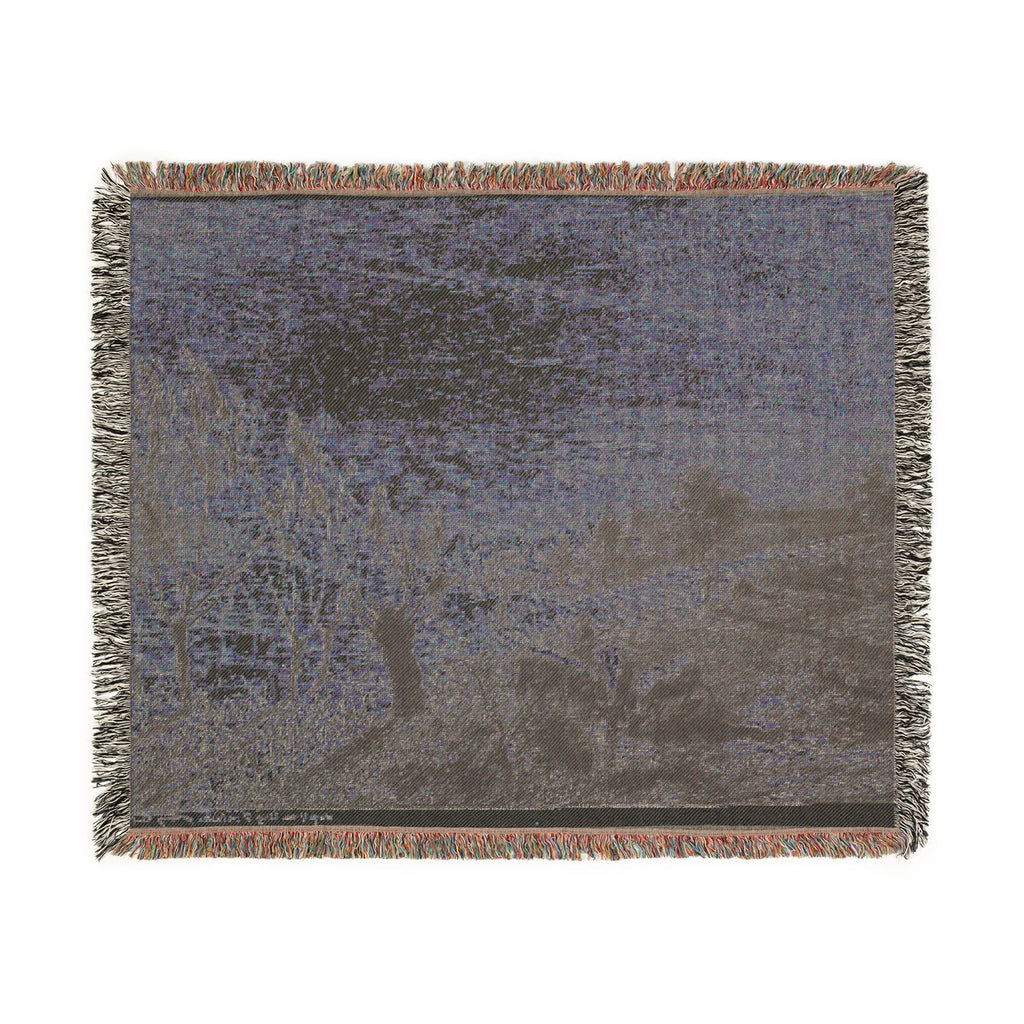 Charles François Daubigny - Sunrise | Woven Tapestry Blanket