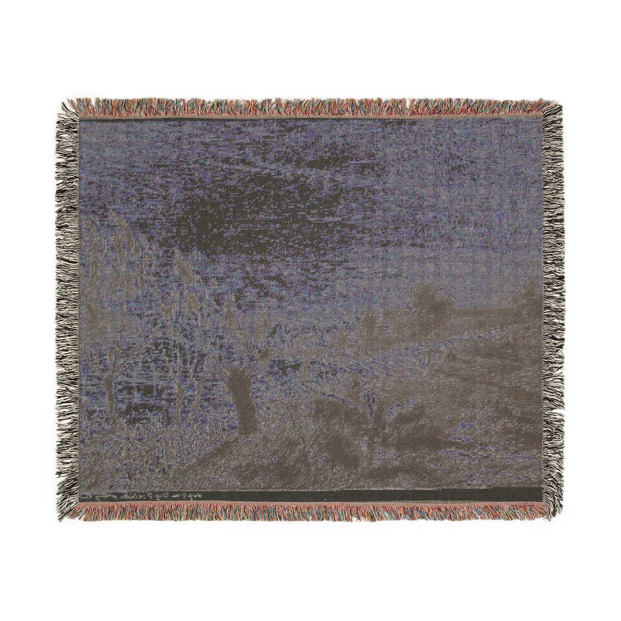 Charles François Daubigny - Sunrise | Woven Tapestry Blanket