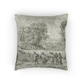 Claude Lorrain - Time, Apollo and the Seasons | Woven Pillow