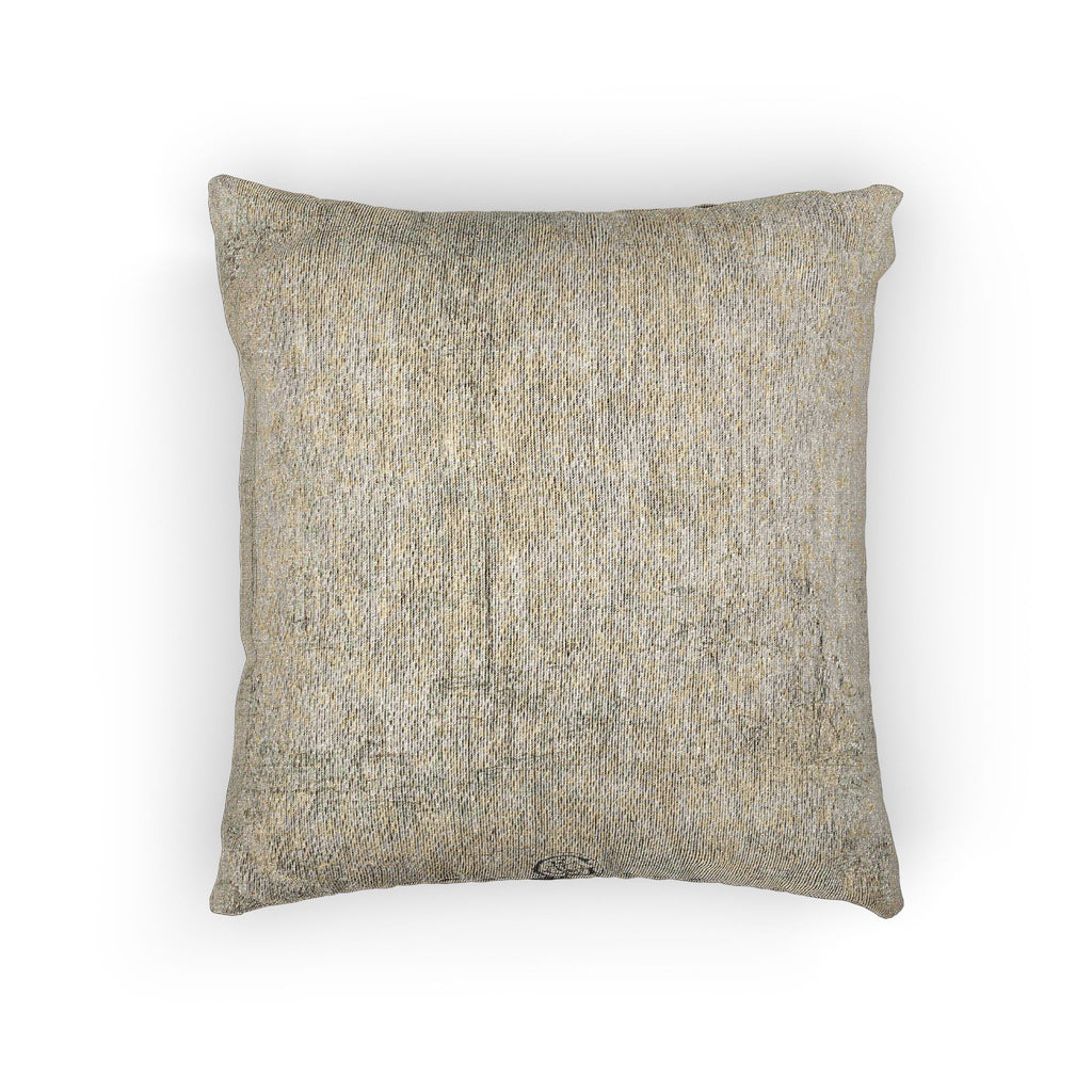 Style of Francesco Guardi - Ruins in a Park, Two Figures | Woven Pillow