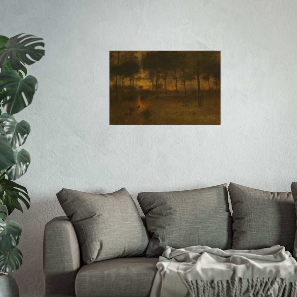 George Inness - The Home of the Heron | Fine Art Poster