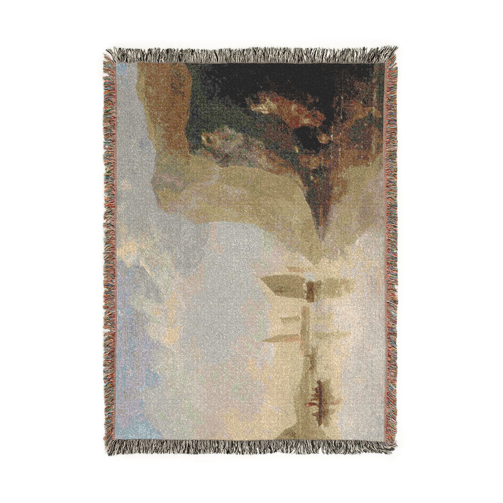 Aelbert Cuyp - View on the Rhine 61 cuyp 6608 | Woven Tapestry Blanket