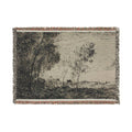 Jean Baptiste Camille Corot - In the Dunes Souvenir of the Woods of the Hague | Woven Tapestry Blanket