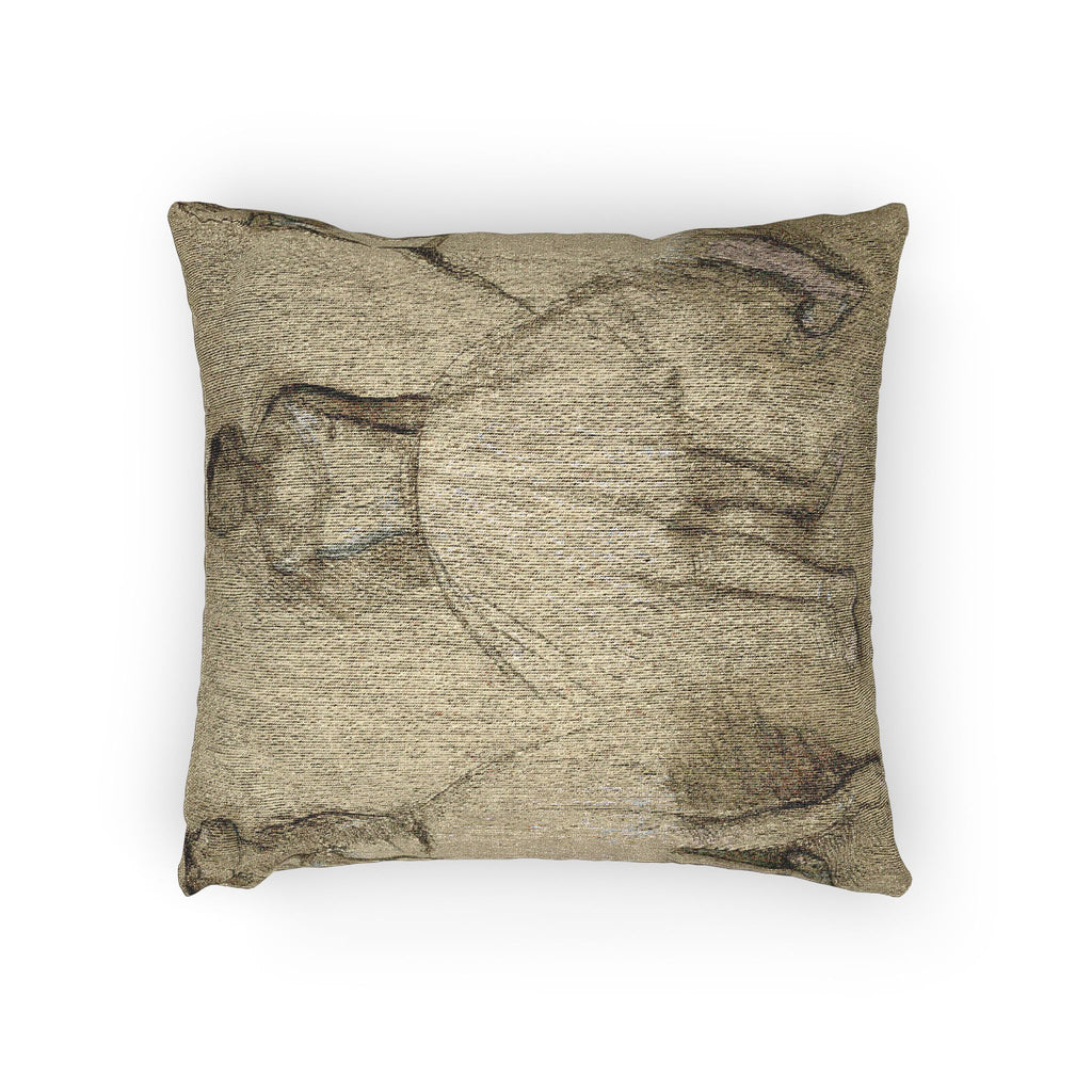 Hilaire Germain Edgar Degas - Three Studies of a Dancer in Fourth Position | Woven Pillow