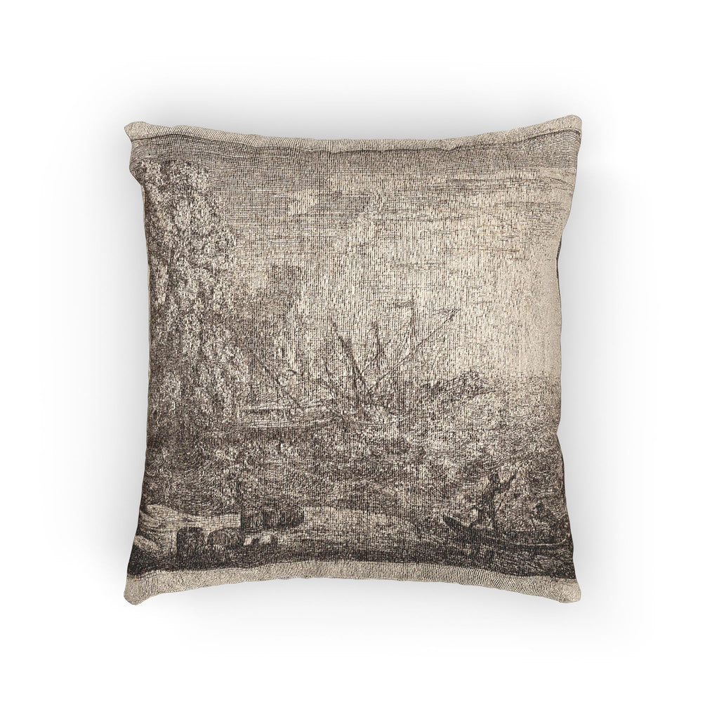 Claude Lorrain - The Tempest | Woven Pillow