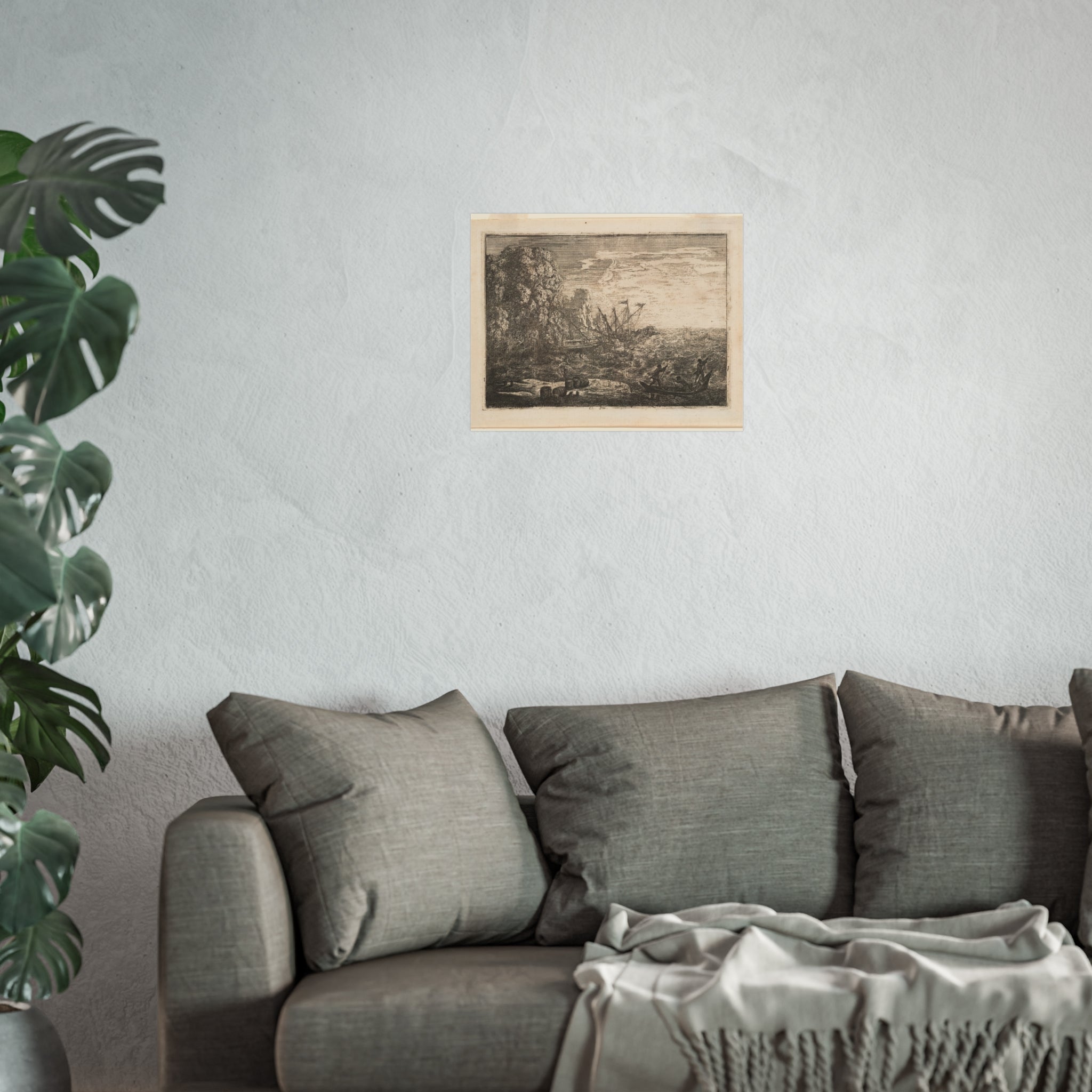 Claude Lorrain - The Tempest | Fine Art Poster