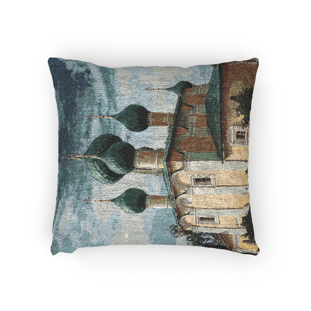 Church of the Beheading of Saint John the Baptist Alekseyevsky Monastery Uglich 2023-07-22 7452 | Woven Pillow
