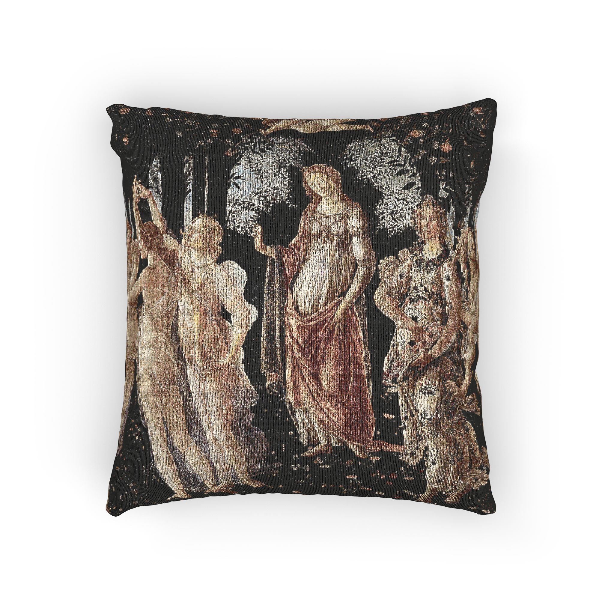 Botticelli-primavera | Woven Pillow