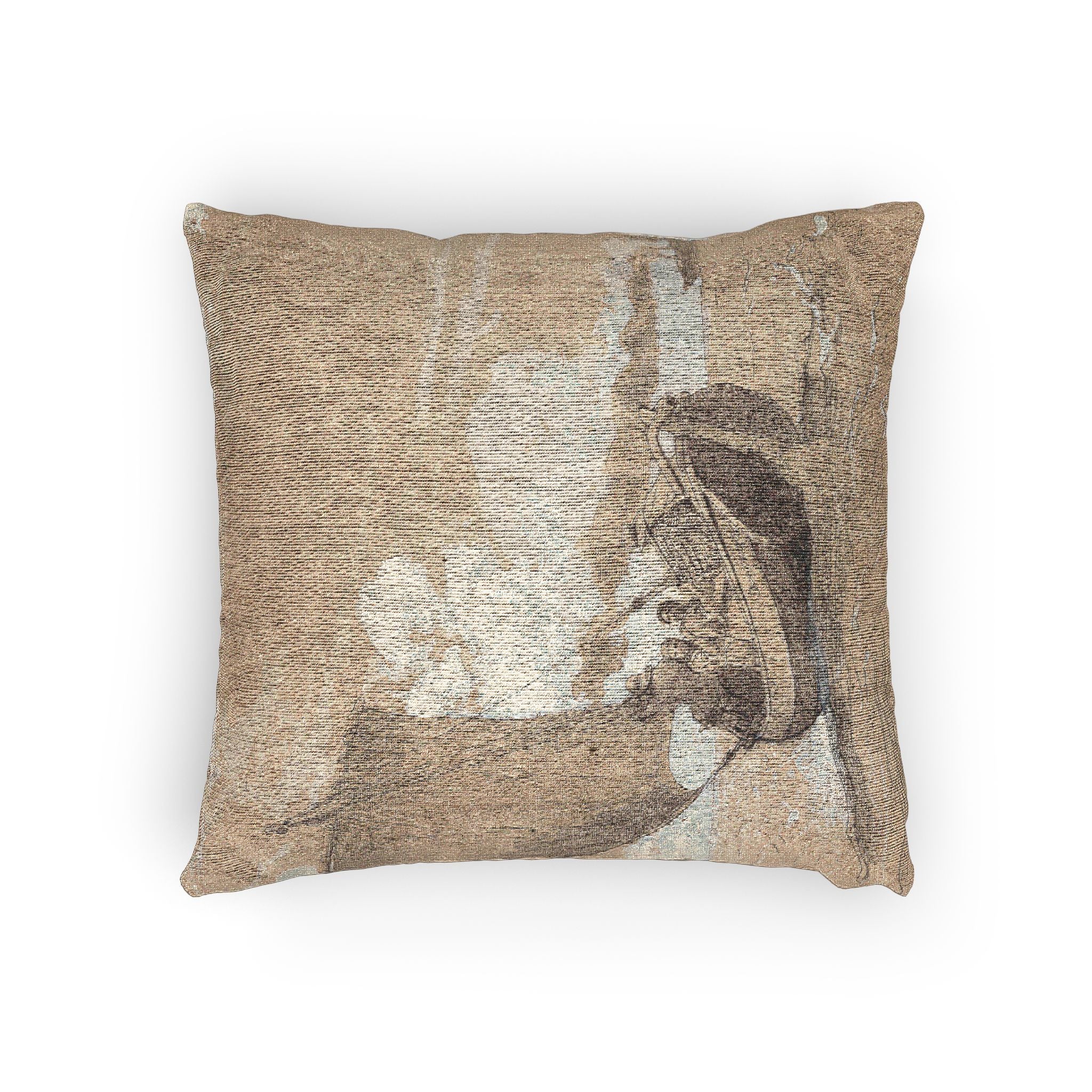 Winslow Homer - Fishing off Scarborough | Woven Pillow