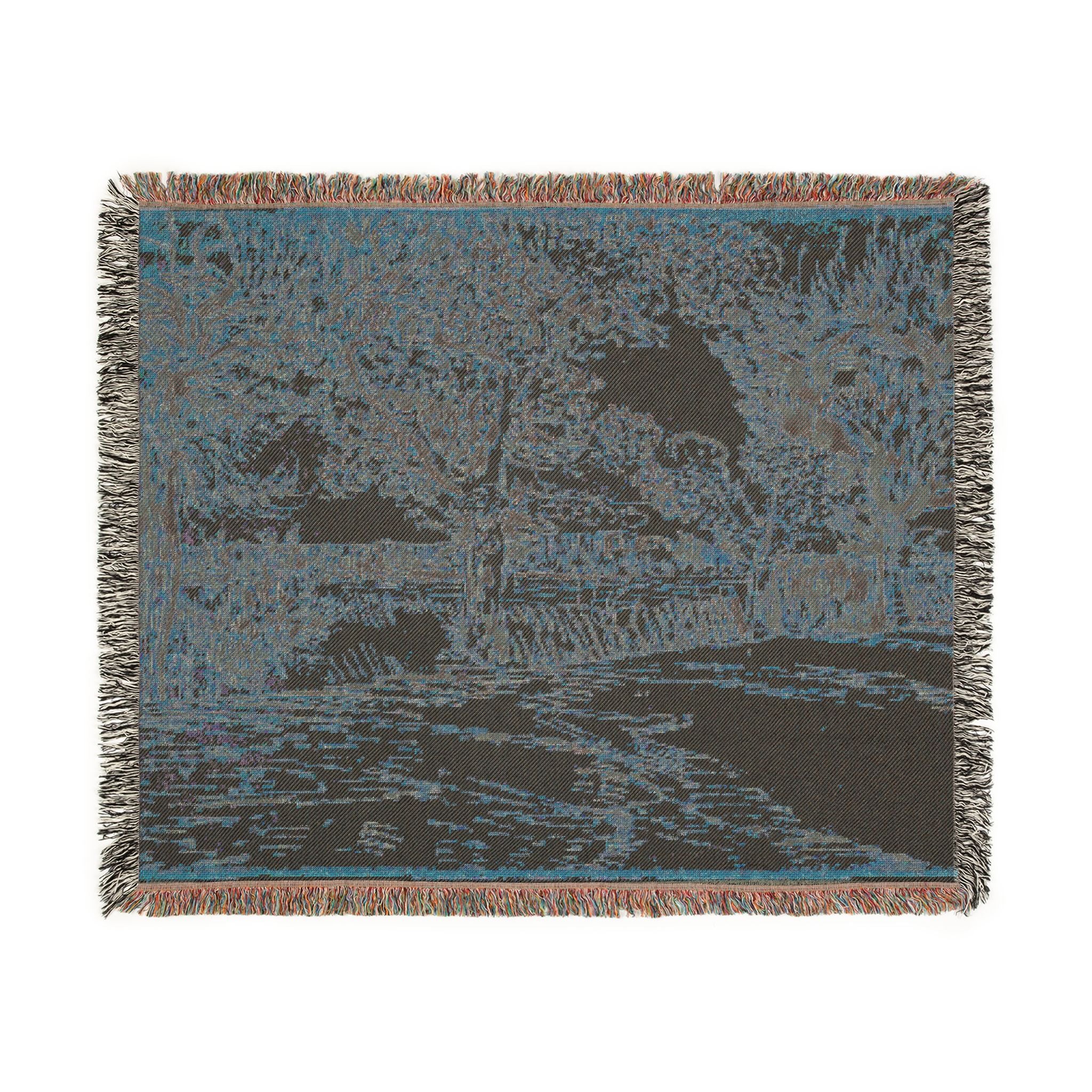 Vincent van Gogh - Landscape at Arles | Woven Tapestry Blanket